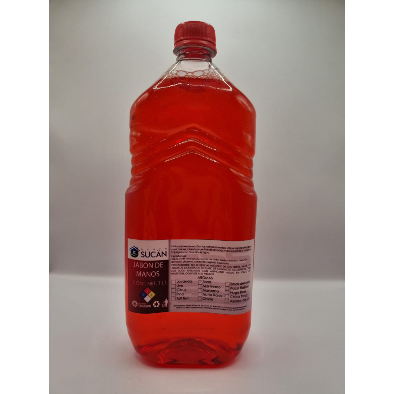 JABON DE MANOS FRUTOS ROJOS 1 LT