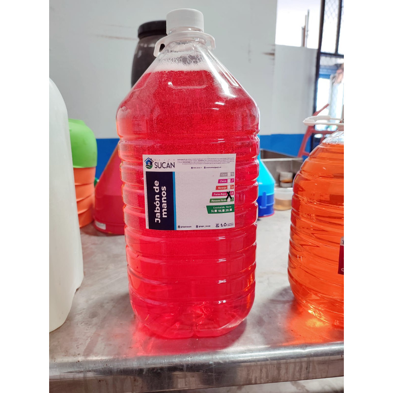 JABON DE MANOS FRUTOS ROJO 10 LT